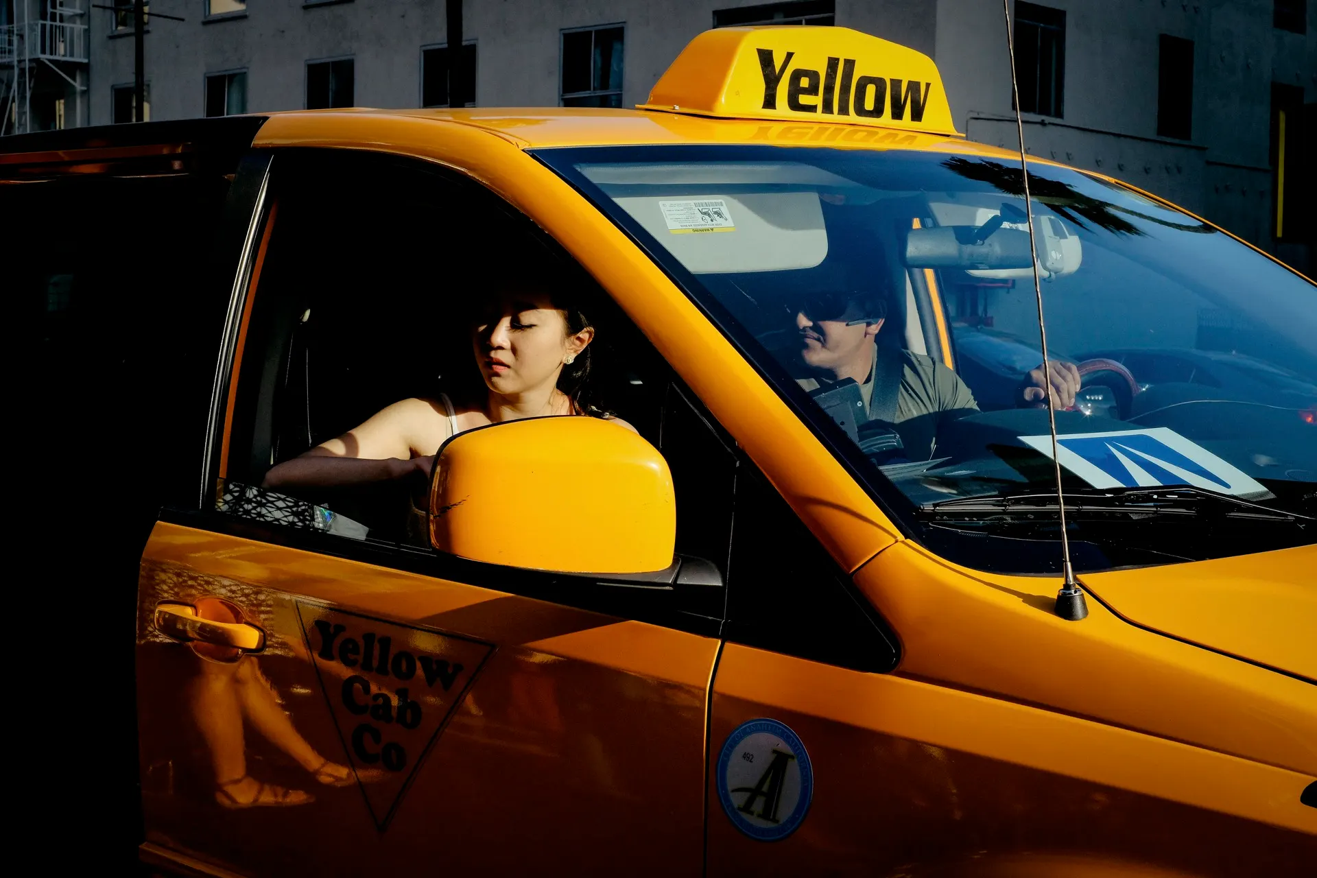 Yellow Cab, Los Angeles, États-Unis, 2016.