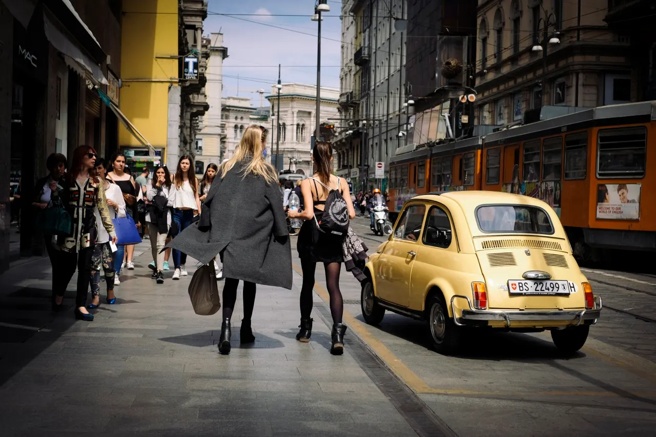 Fashion, Milan, Italie, 2019.