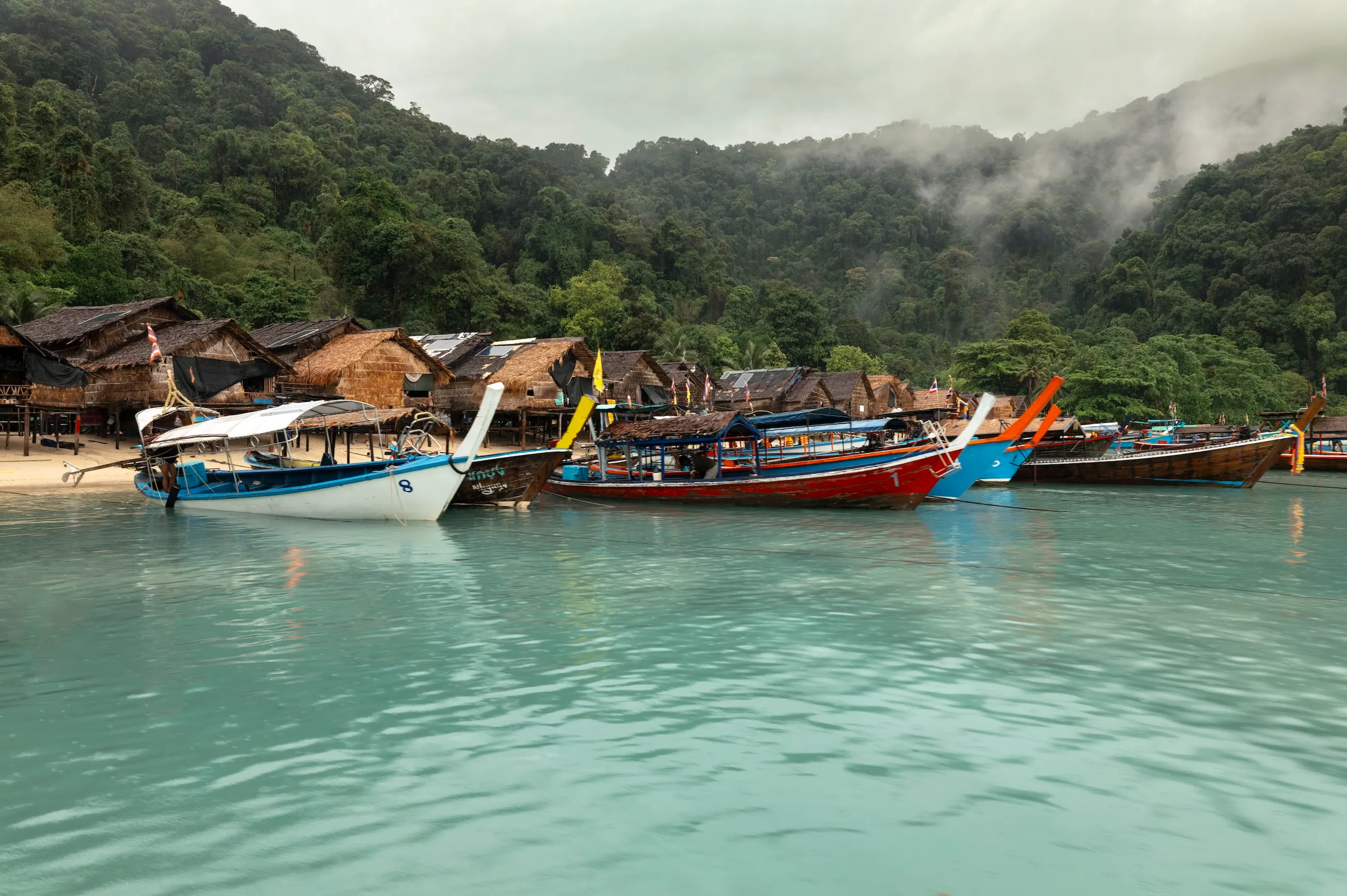 Village Moken, Koh Surin, Thaïlande, 2025.