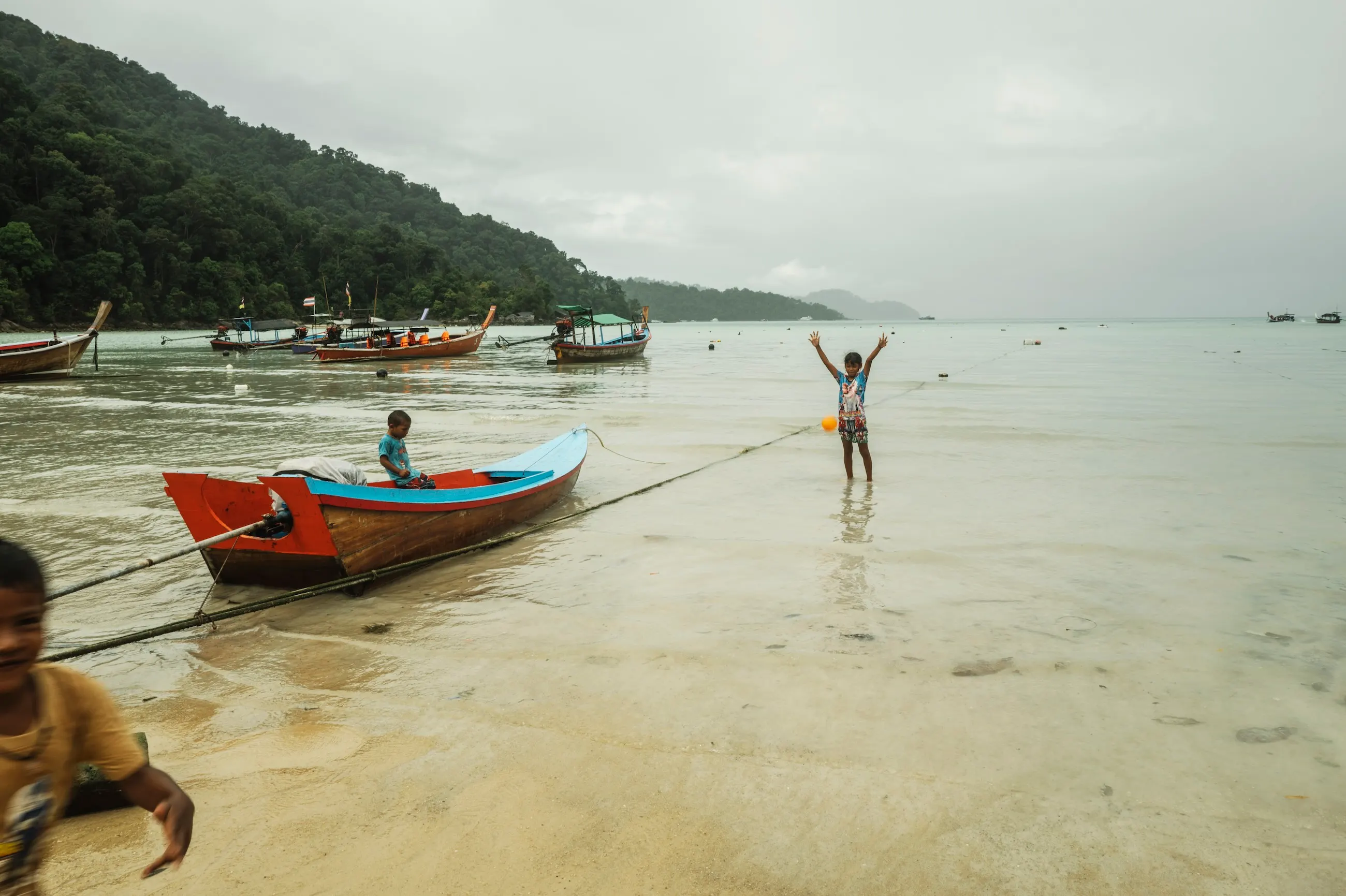 Jeux, Koh Surin, Thaïlande, 2025.