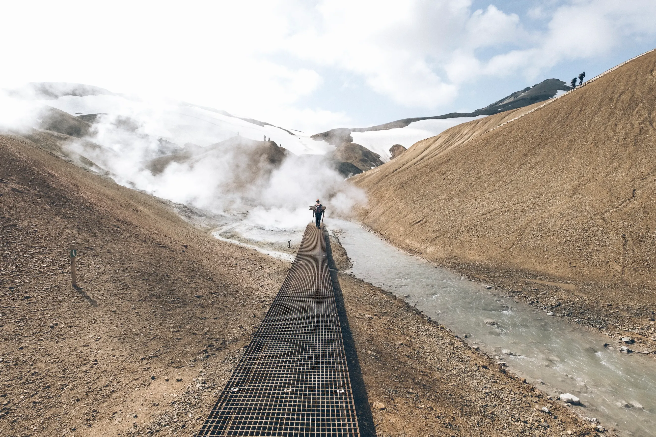 Le traceur, Islande, 2023.