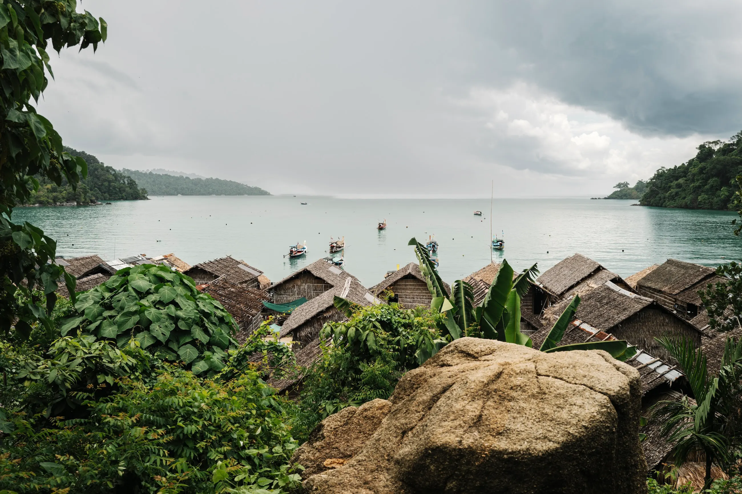 Village Moken, Koh Surin, Thaïlande, 2025.