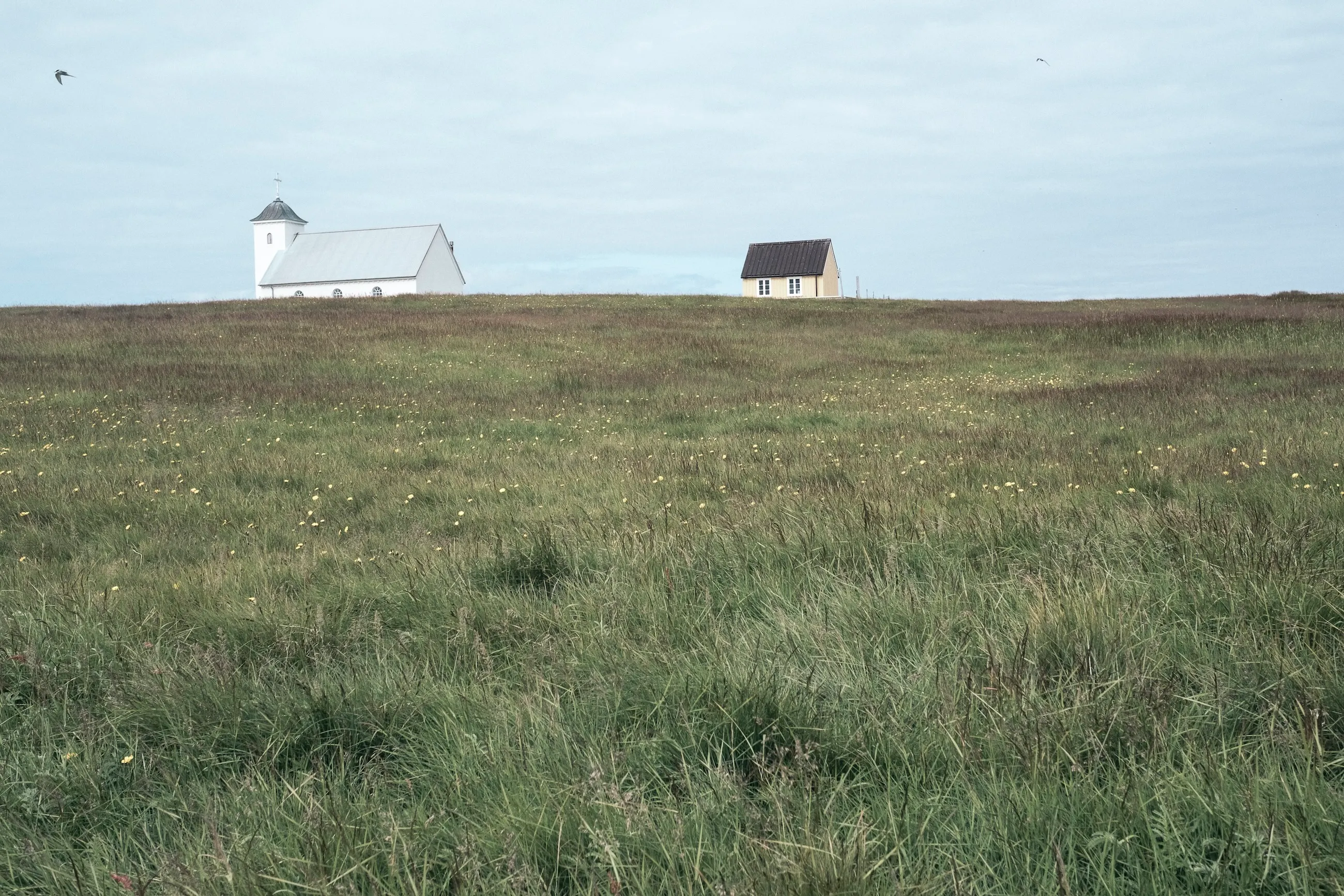 Flatey's Church, Flatey, Islande, 2023.