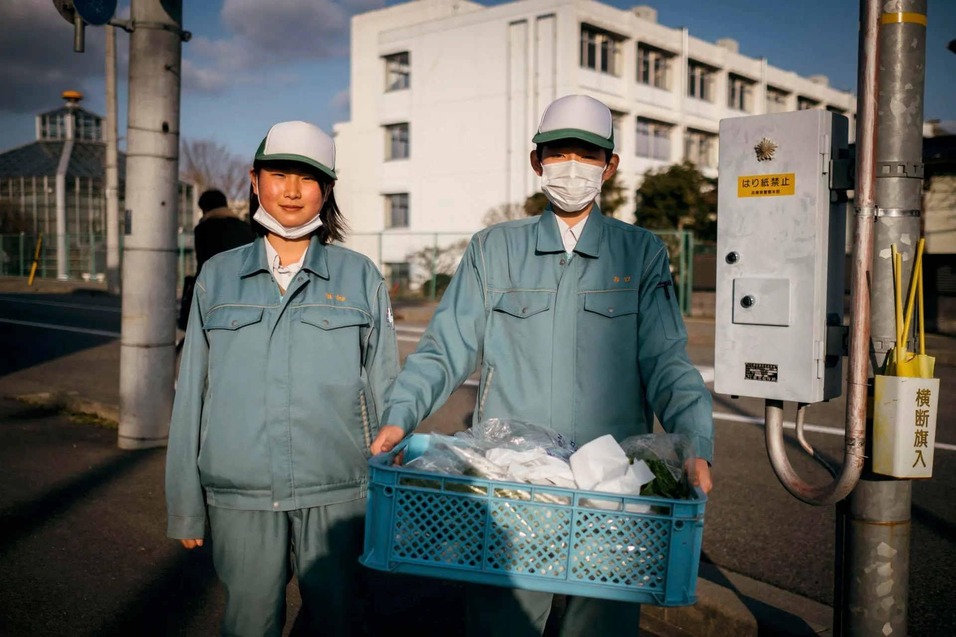 Japanese worker, Osaka, Japon, 2018.